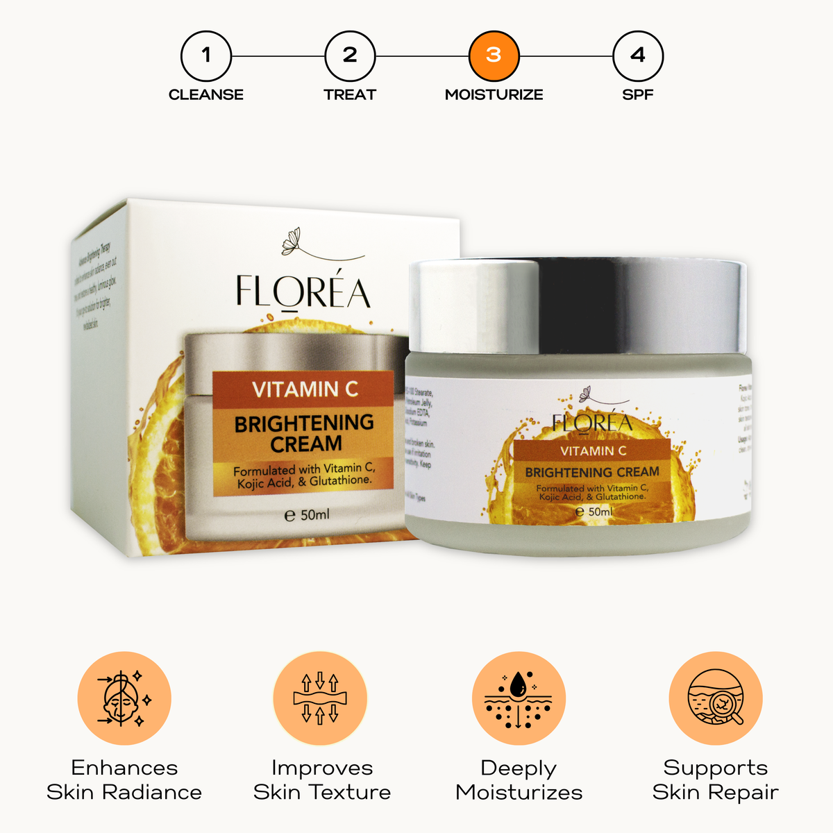 Vitamin C brightening cream 50ml