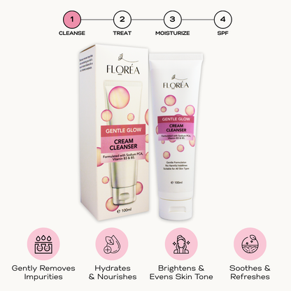 Gentle glow cream cleanser 100ml